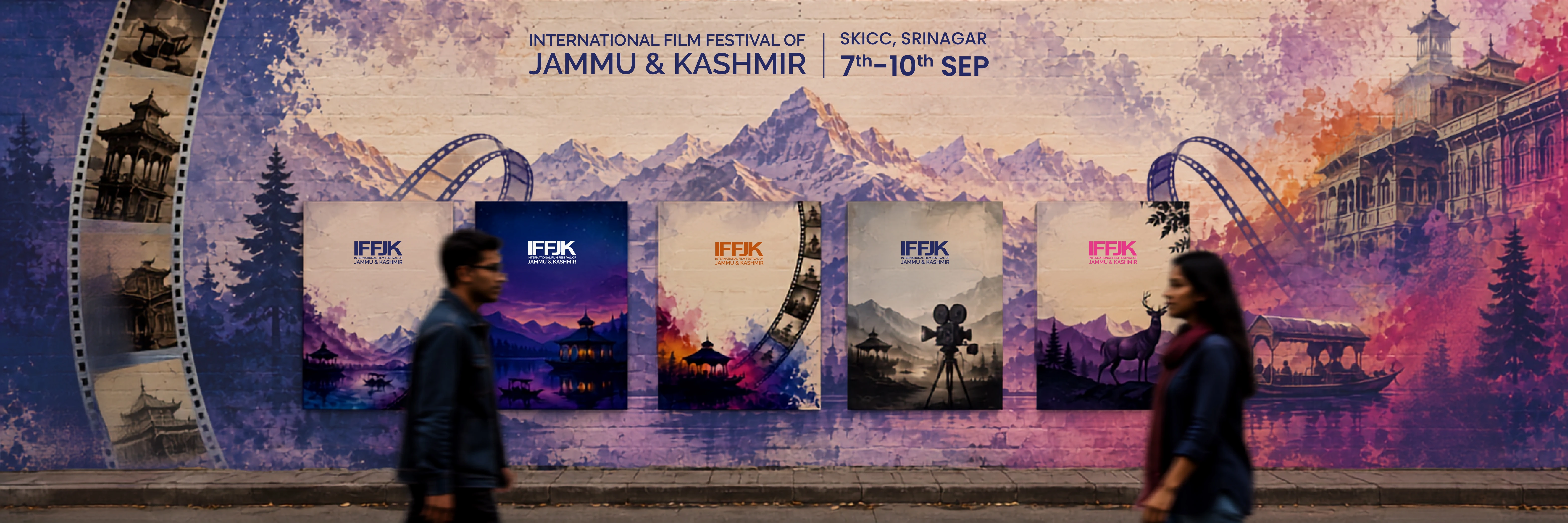 IFFJK 2026 Srinagar festival banner