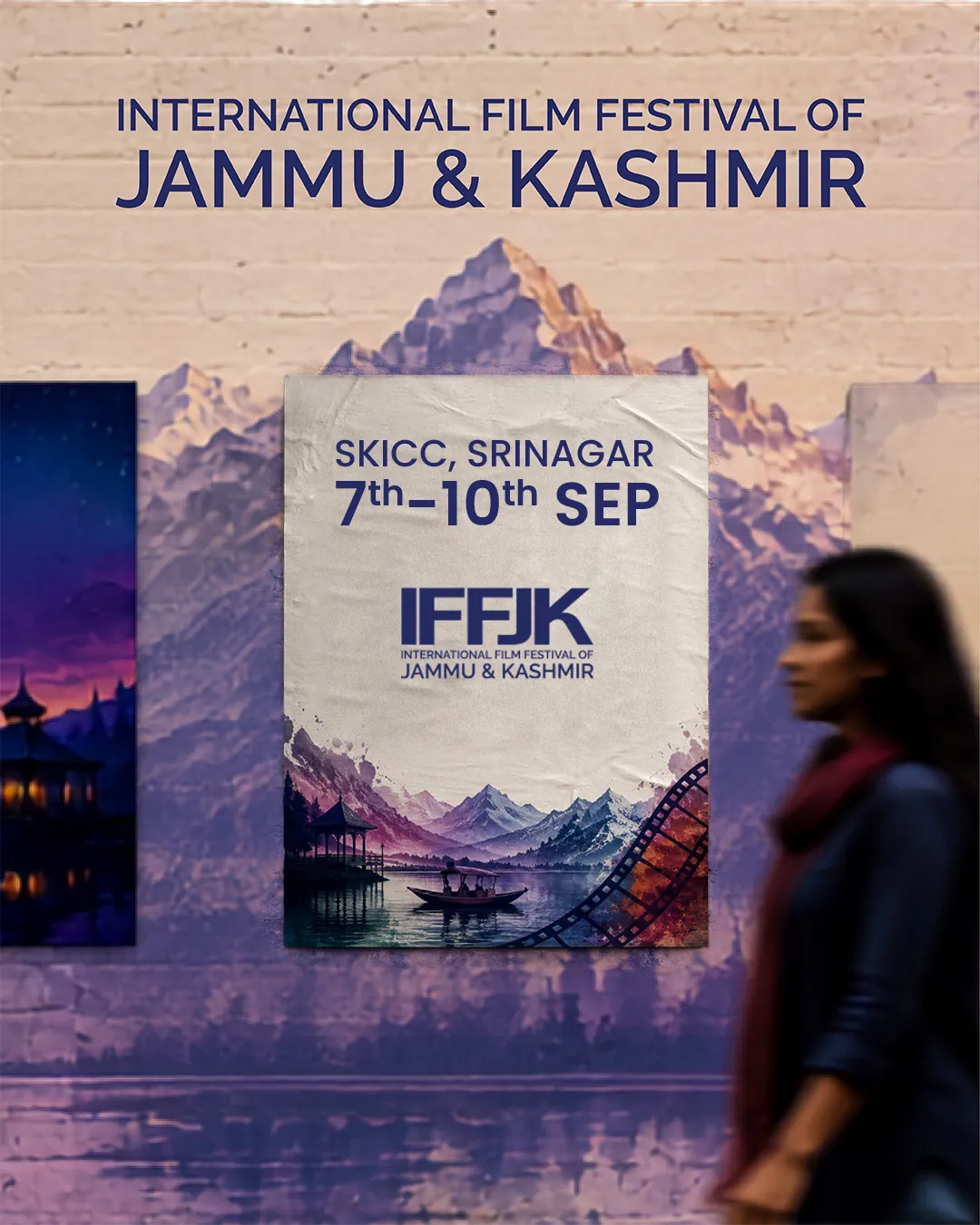 IFFJK 2026 Srinagar festival banner