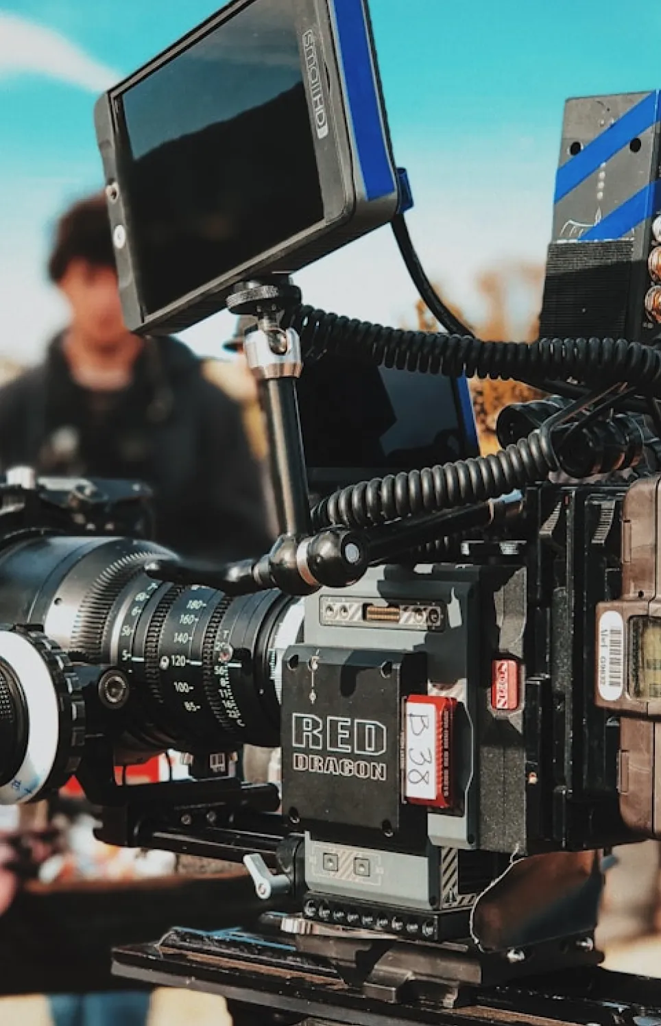 Professional cinema camera for The Artistic Lens